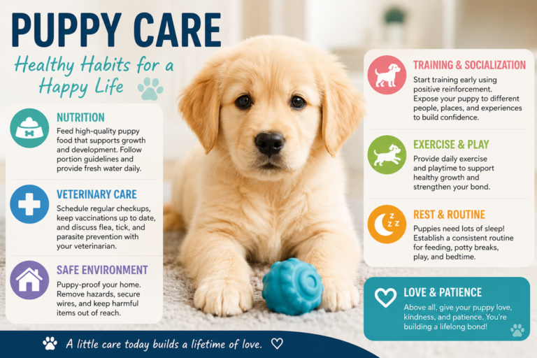 puppy care for a lifetime