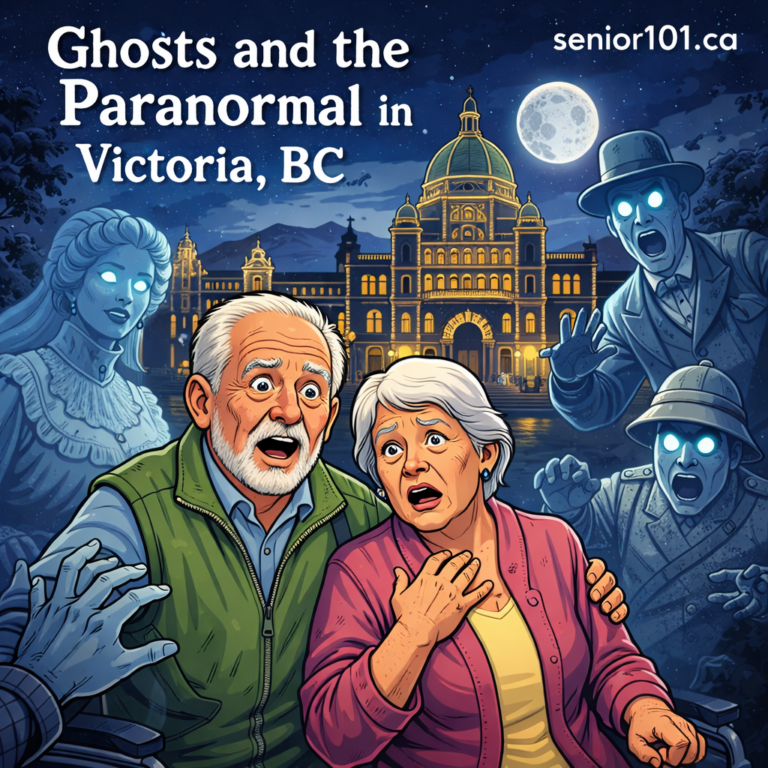 Ghosts and the Paranormal in Victoria BC presented by https://seniors101.ca