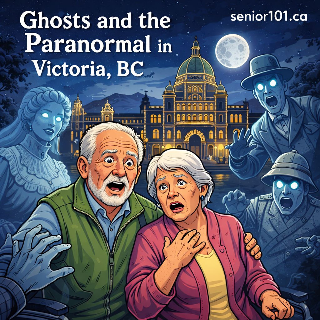 Ghosts and the Paranormal in Victoria BC presented by https://seniors101.ca
