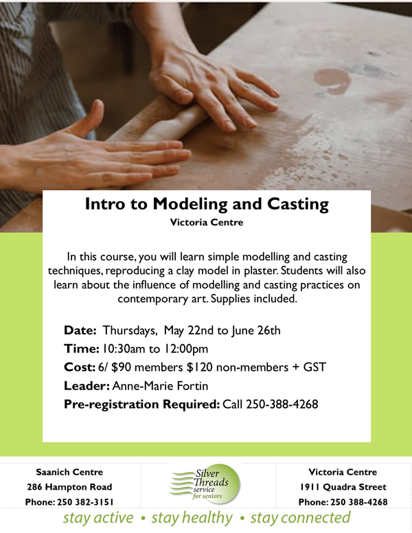 Seniors 101 Vancouver Island Coming Events