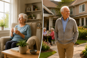 Aging in place vs. moving
