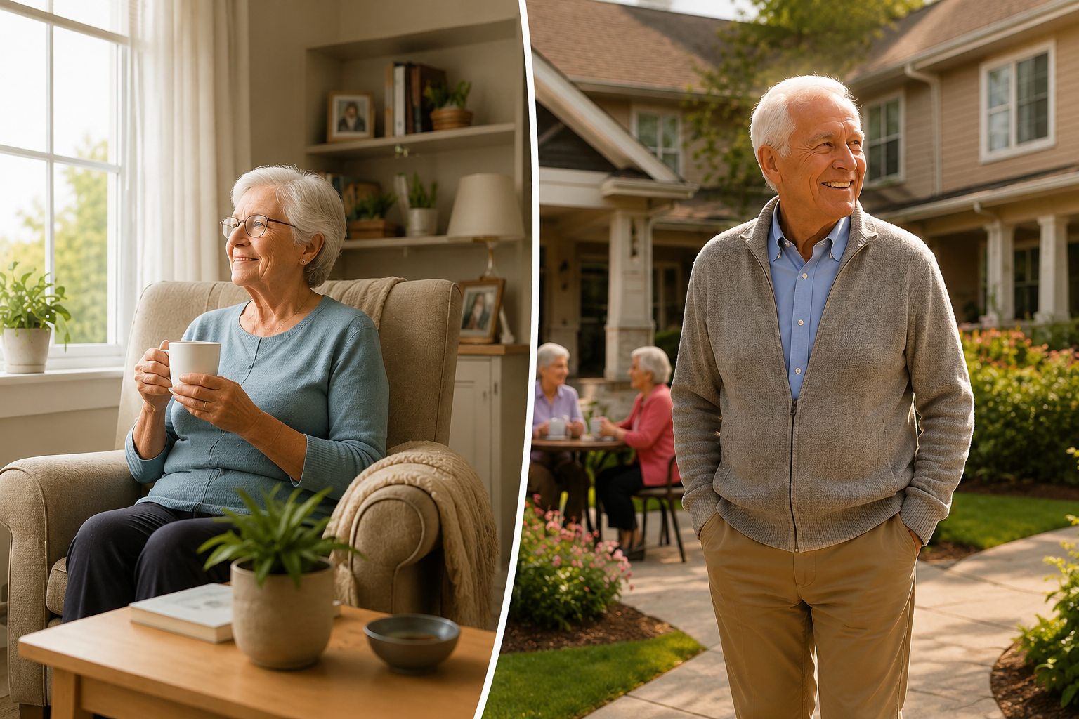 Aging in place vs. moving