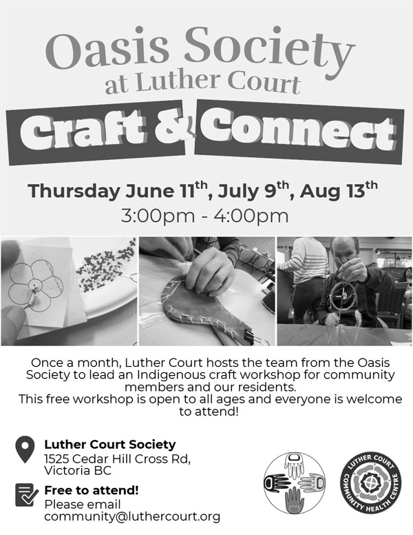 seniors 101 Up Coming Vancouver Island events 