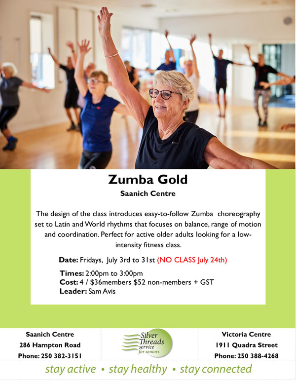 seniors 101 Up Coming Vancouver Island events